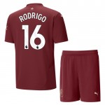 Günstige Fußballtrikots Manchester City Rodrigo 16 Kinder 3rd trikot 2024-25 Kurzarm